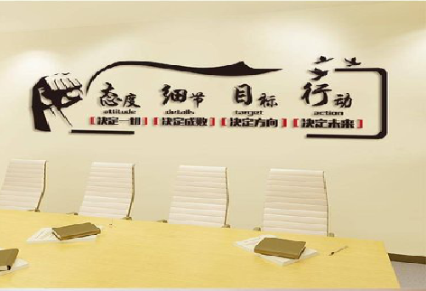 巩义企业文化墙主要展示什么？