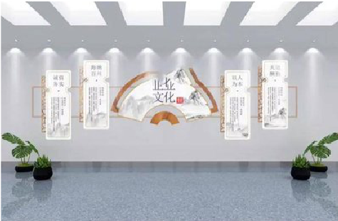 巩义企业文化墙设计的核心要素。