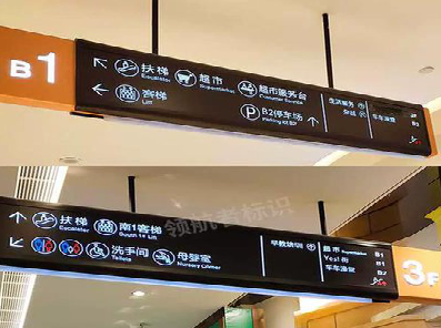 巩义如何通过商场标识牌引导客流分布？