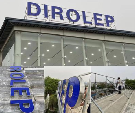 巩义楼顶发光字安装的注意事项。